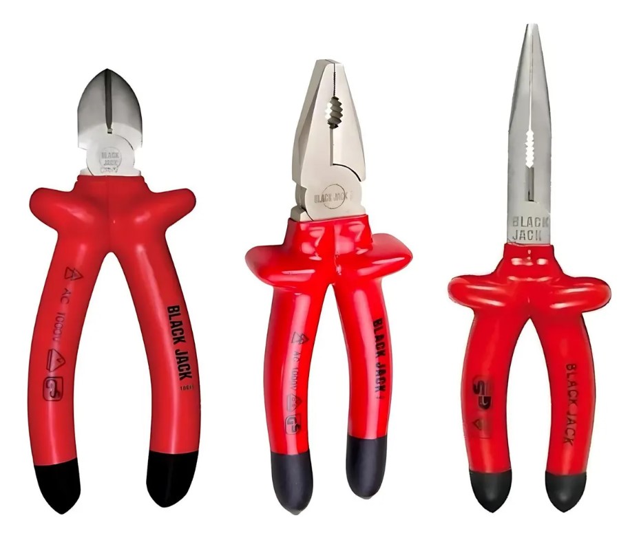 Alicate + Pinza De Punta + Pinza Universal 1000v Chico 2