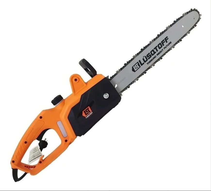 Electrosierra Motosierra Lusqtoff 2000w Espada 40cm Esl200-8 Color Anaranjado 2