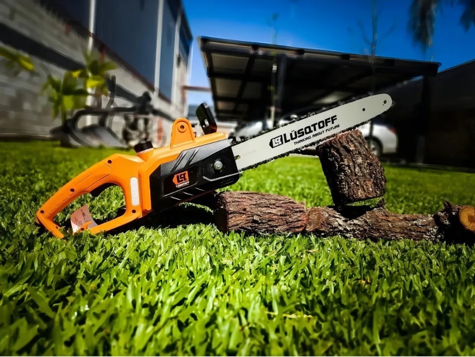 Electrosierra Motosierra Lusqtoff 2000w Espada 40cm Esl200-8 Color Anaranjado 2 - Imagen 2